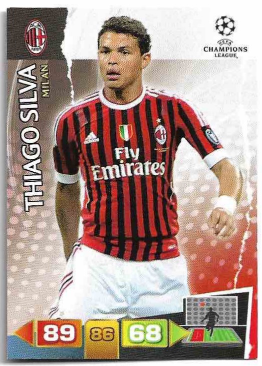 THIAGO SILVA 11-12 Panini Adrenalyn XL CL