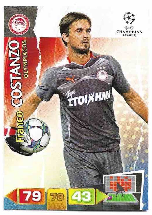 FRANCO COSTANZO 11-12 Panini Adrenalyn XL CL