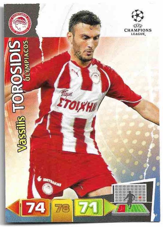 VASSILIS TOROSIDIS 11-12 Panini Adrenalyn XL CL