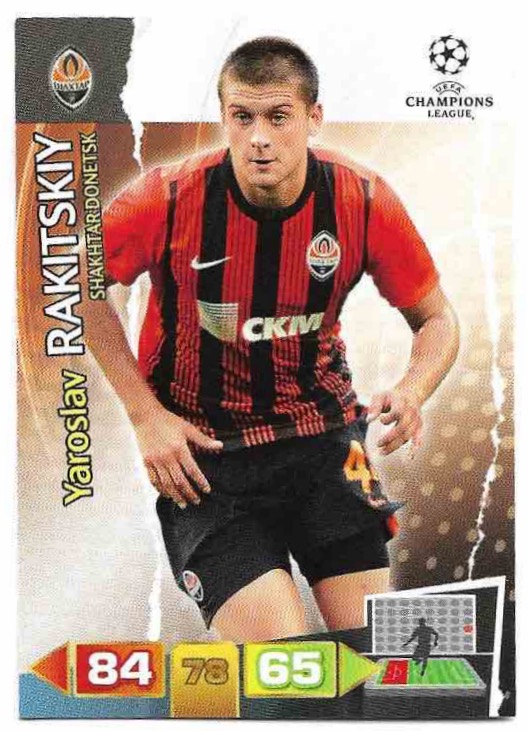 YAROSLAV RAKITSKIY 11-12 Panini Adrenalyn XL CL