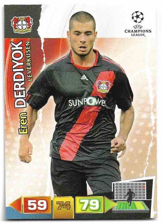 EREN DERDIYOK 11-12 Panini Adrenalyn XL CL