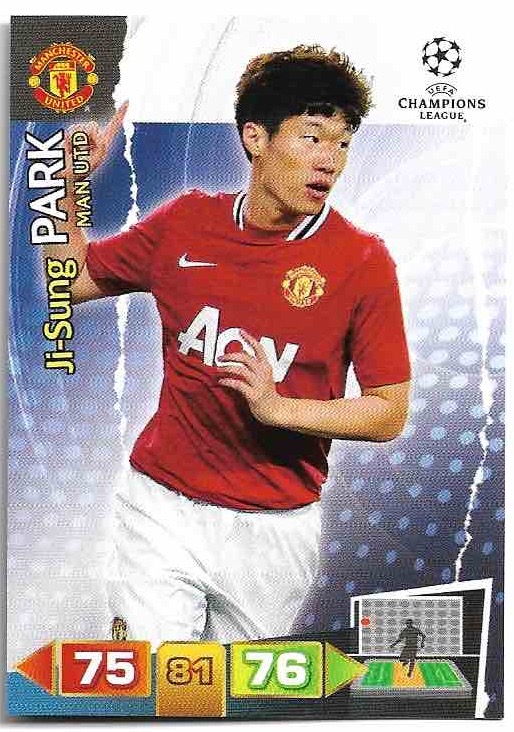 JI-SUNG PARK 11-12 Panini Adrenalyn XL CL