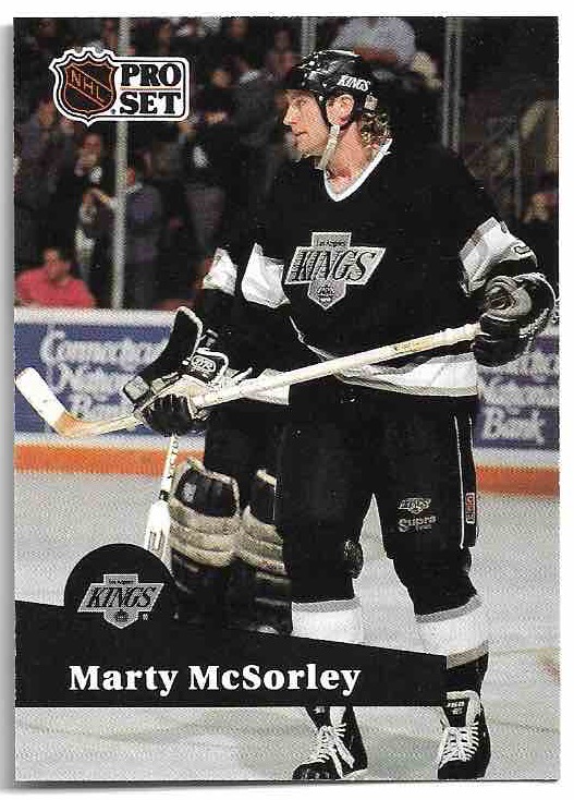 MARTY MCSORLEY 91-92 Pro Set