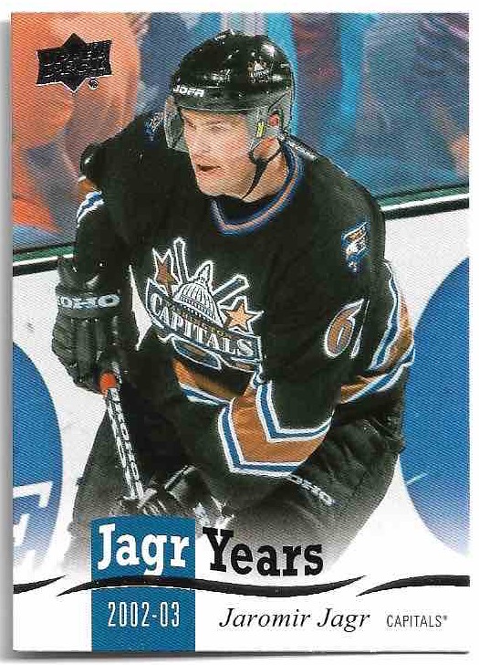 Jagr Years JAROMÍR JÁGR 18-19 UD Series 1