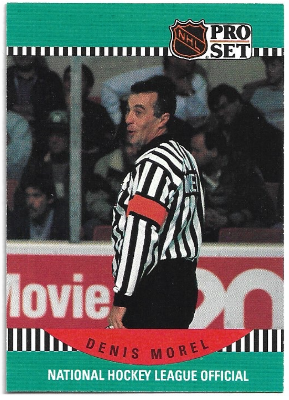 NHL Official DENIS MOREL 90-91 Pro Set