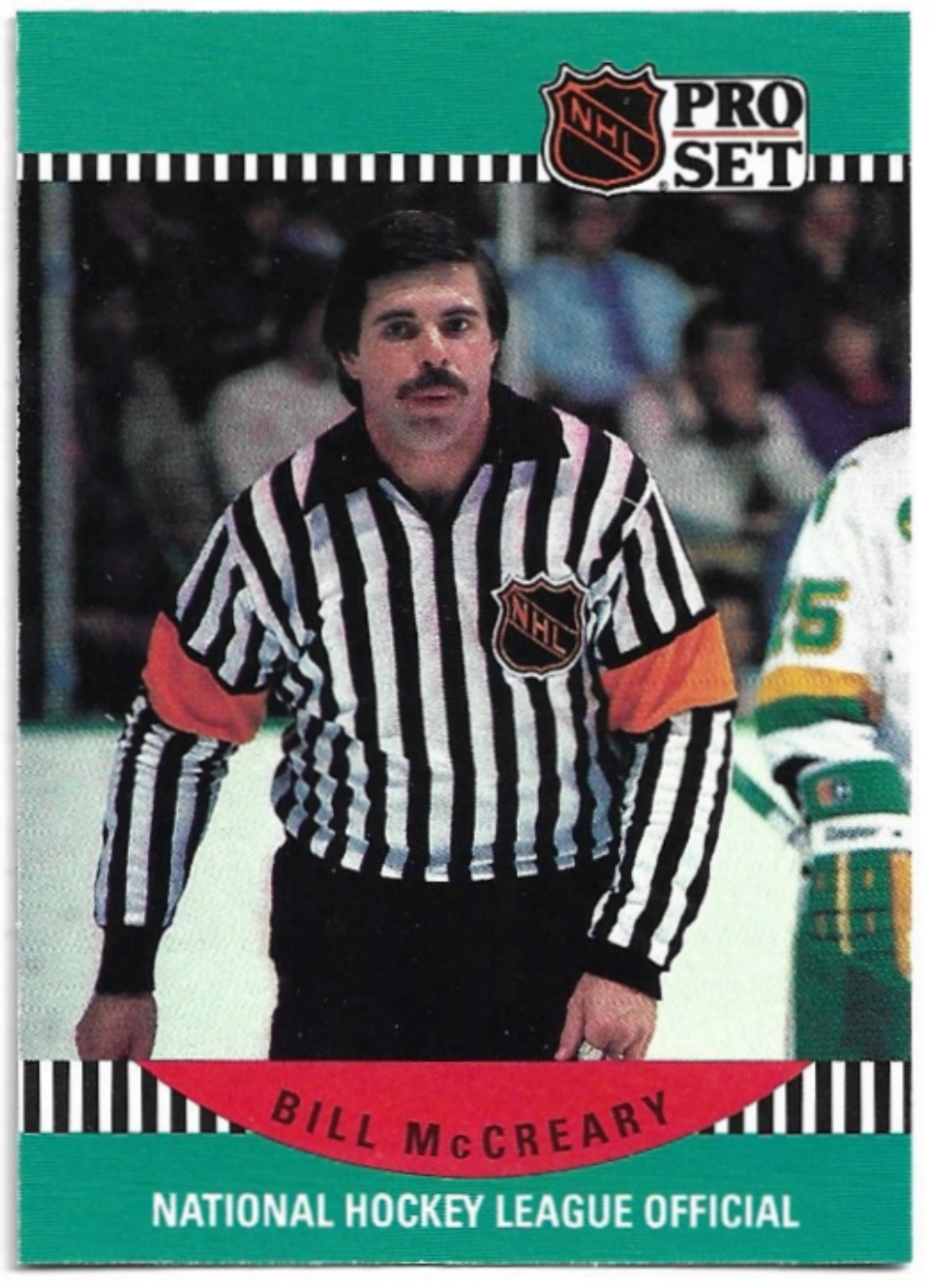 NHL Official BILL MCCREARY 90-91 Pro Set