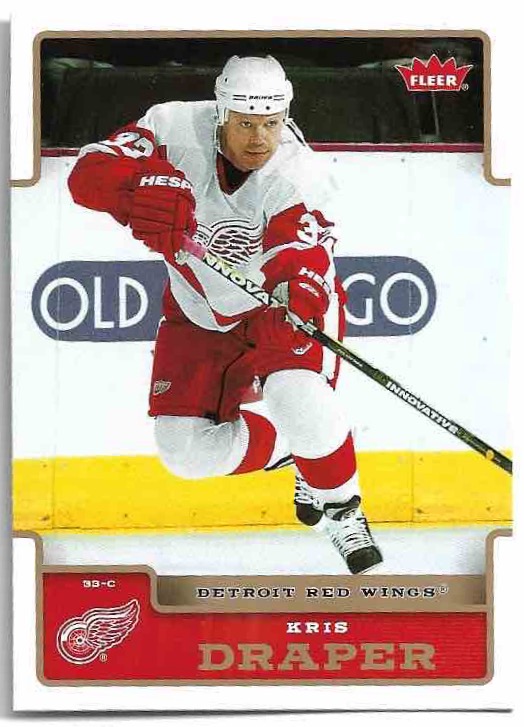 KRIS DRAPER 06-07 Fleer Hockey