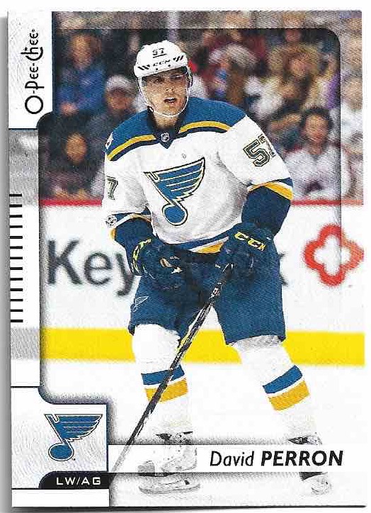 DAVID PERRON 17-18 UD O-Pee-chee OPC