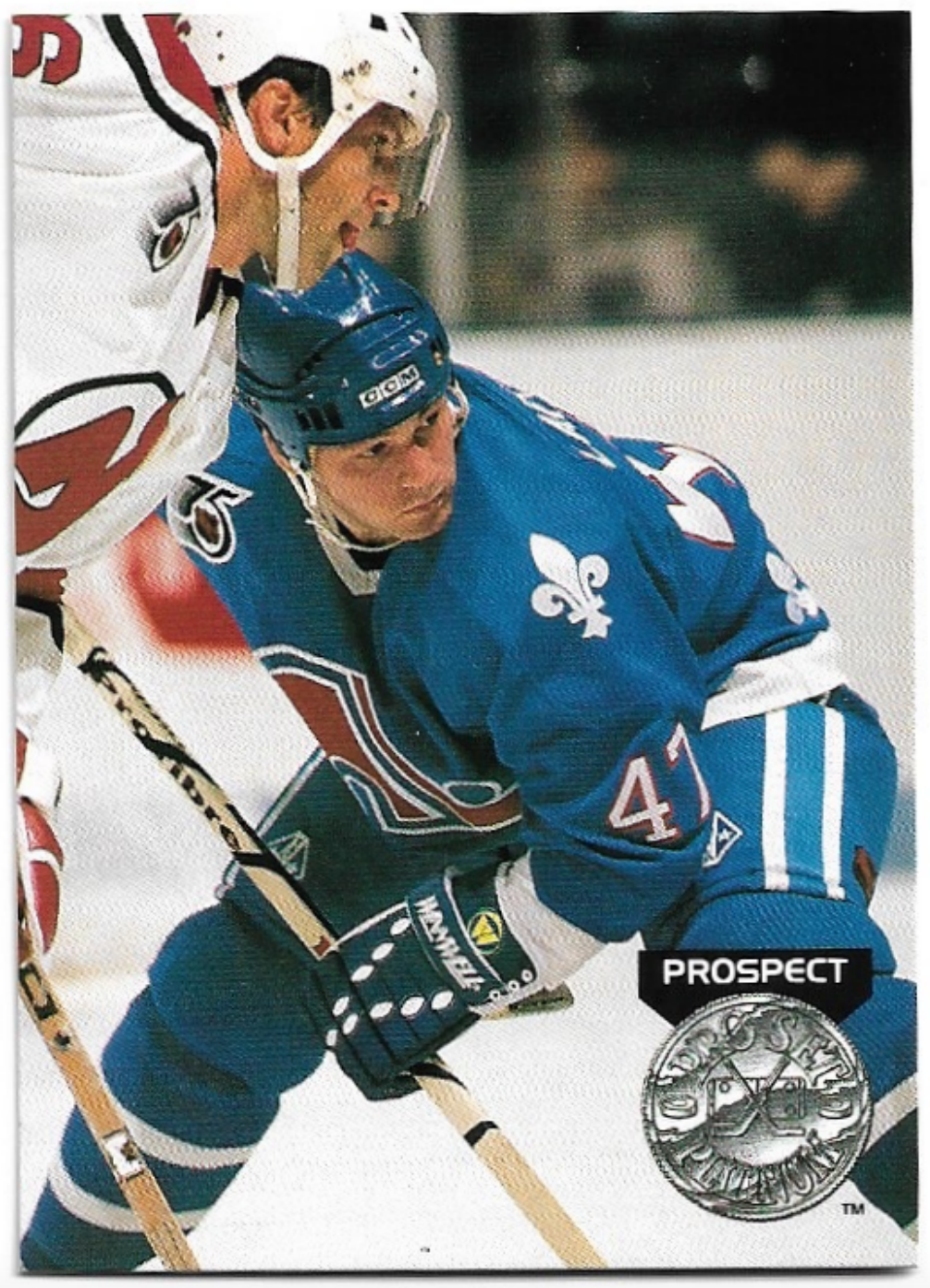 Rookie CLAUDE LAPOINTE 91-92 Pro Set Platinum