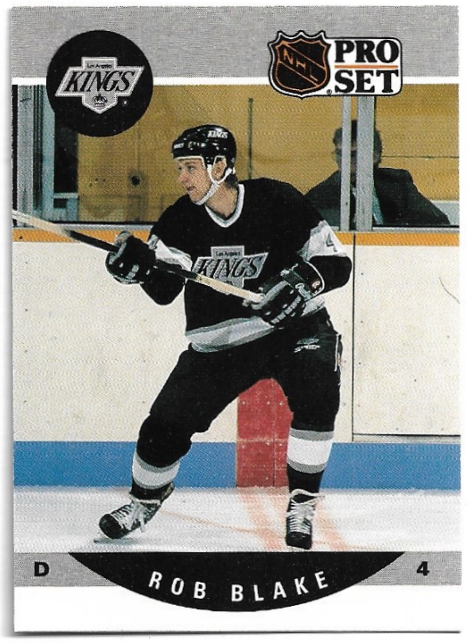 Rookie ROB BLAKE 90-91 Pro Set