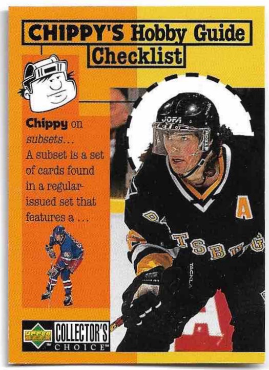 Chippy's Hobby Guide Checklist JAROMÍR JÁGR 97-98 UD Collector's Choice 