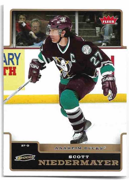 SCOTT NIEDERMAYER 06-07 Fleer Hockey