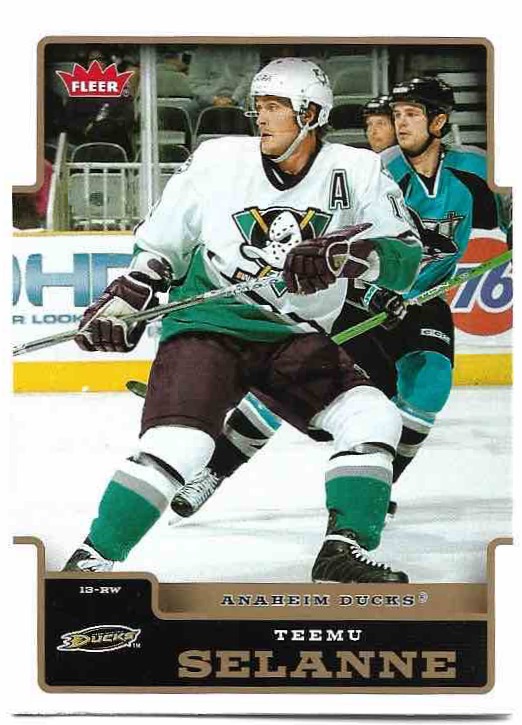 TEEMU SELANNE 06-07 Fleer Hockey