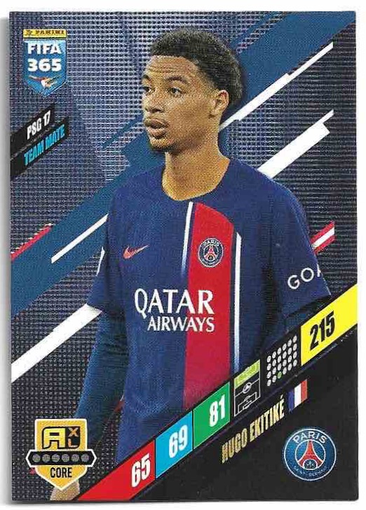 HUGO EKITIKE 2024 Panini FIFA 365