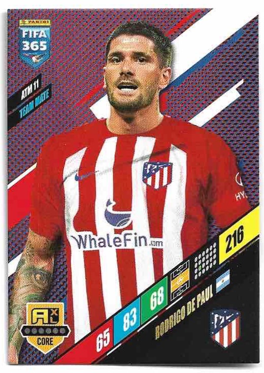 RODRIGO DE PAUL 2024 Panini FIFA 365