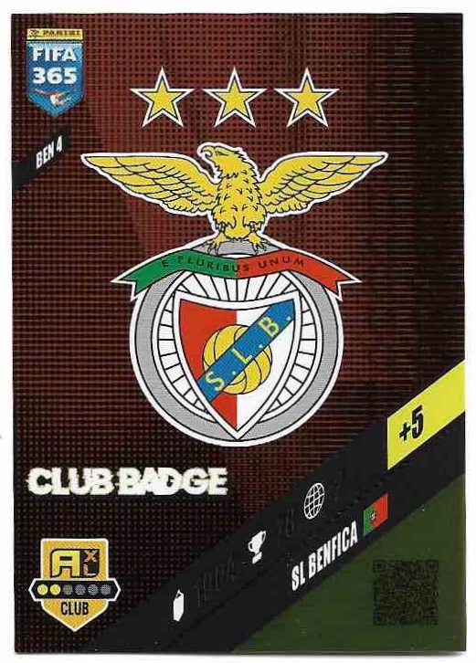 Club Badge BENFICA 2024 Panini FIFA 365