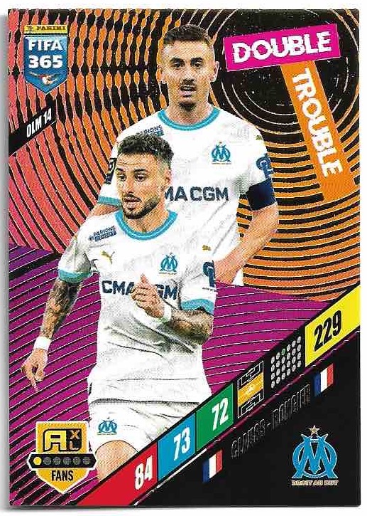 Double Trouble CLAUSS/RONGIER 2024 Panini FIFA 365