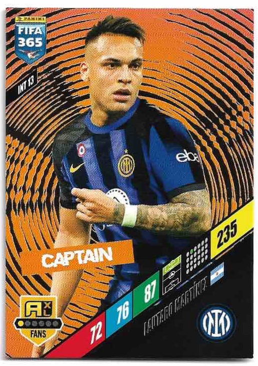 Captain LAUTARO MARTINEZ 2024 Panini FIFA 365