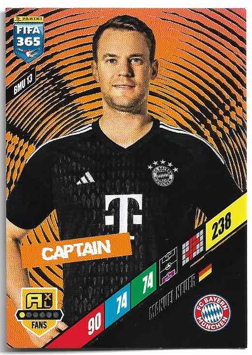 Captain MANUEL NEUER 2024 Panini FIFA 365