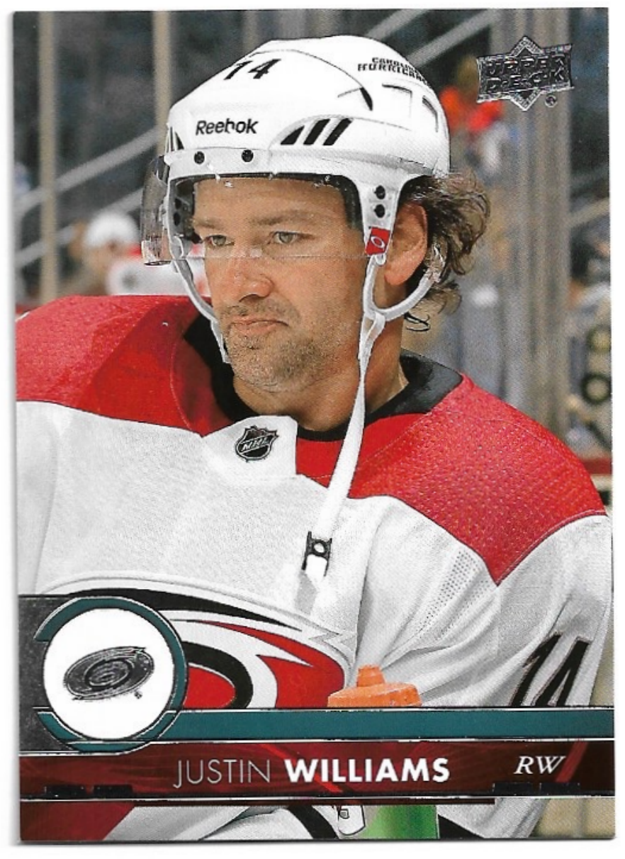 JUSTIN WILLIAMS 17-18 UD Series 2