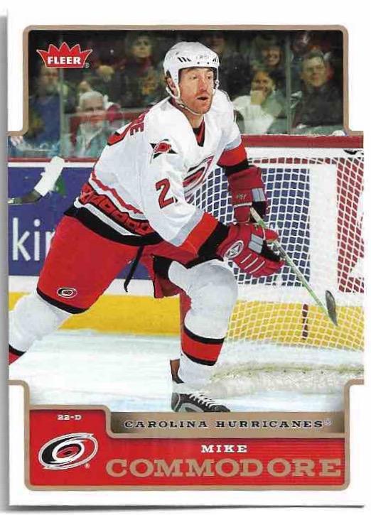 MIKE COMMODORE 06-07 Fleer Hockey