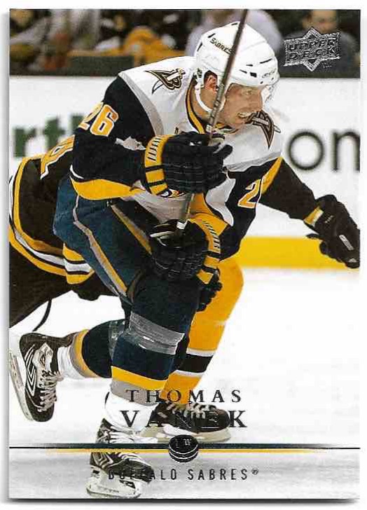 THOMAS VANEK 08-09 UD Series 2