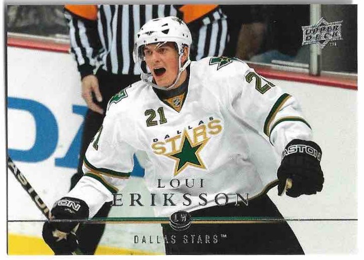 LOUI ERIKSSON 08-09 UD Series 2