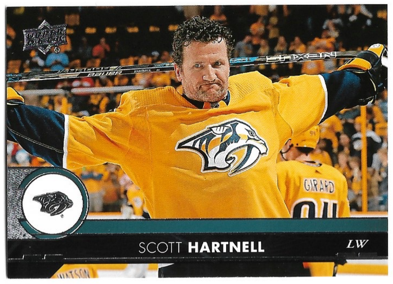 SCOTT HARTNELL 17-18 UD Series 2