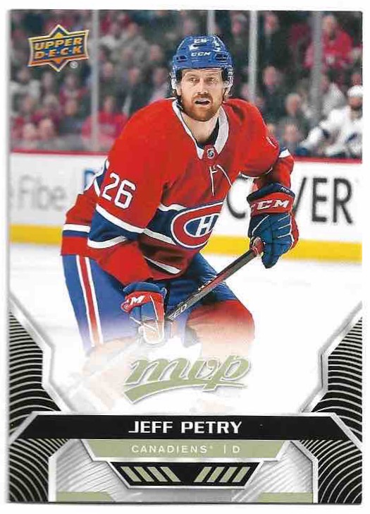 JEFF PETRY 20-21 UD MVP