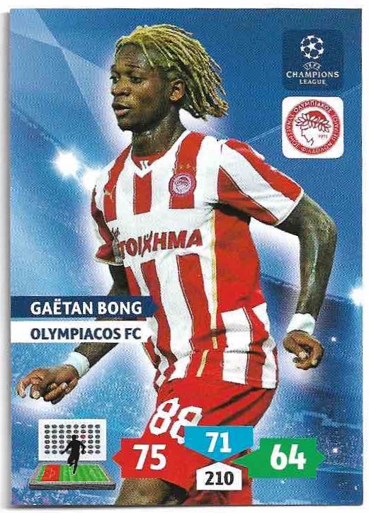 GAETAN BONG 13-14 Panini Adrenalyn XL CL