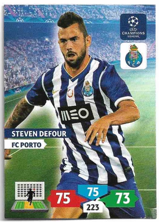 STEVEN DEFOUR 13-14 Panini Adrenalyn XL CL