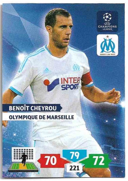 BENOIT CHEYROU 13-14 Panini Adrenalyn XL CL