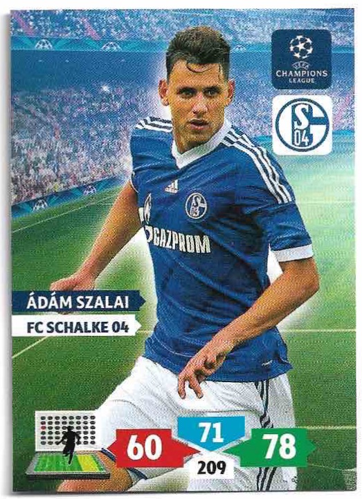 ADAM SZALAI 13-14 Panini Adrenalyn XL CL