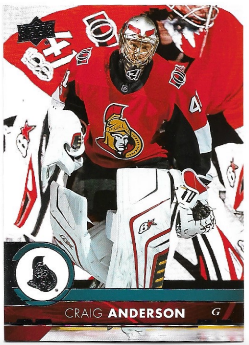 CRAIG ANDERSON 17-18 UD Series 2