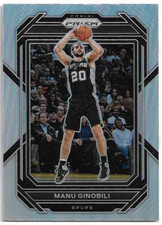 Silver Prizm MANU GINOBILI 22-23 Panini Prizm Basketball