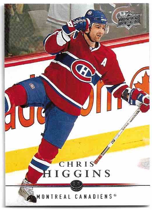 CHRIS HIGGINS 08-09 UD Series 2