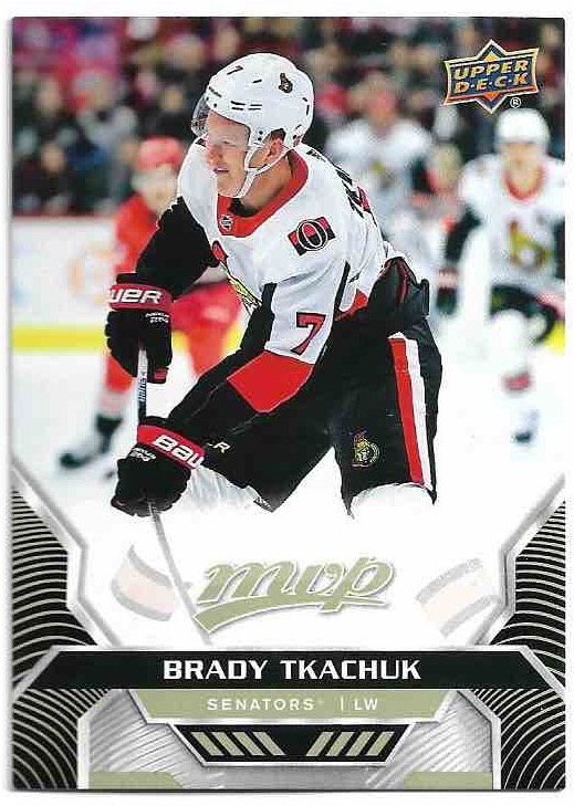 BRADY TKACHUK 20-21 UD MVP