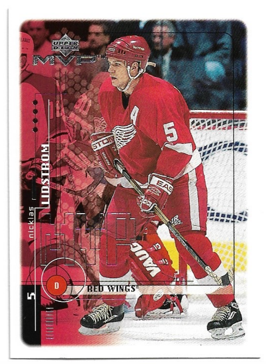 NICKLAS LIDSTROM 98-99 UD MVP