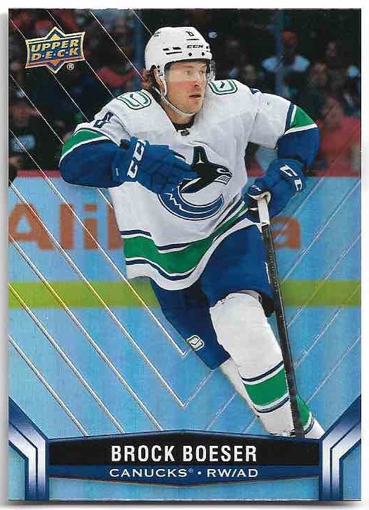 BROCK BOESER 23-24 UD Tim Hortons Collector's Series