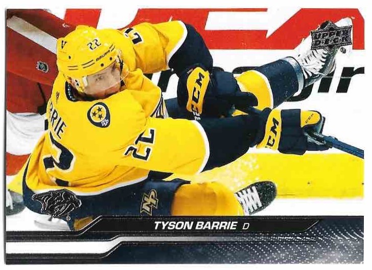 TYSON BARRIE 23-24 UD Series 1