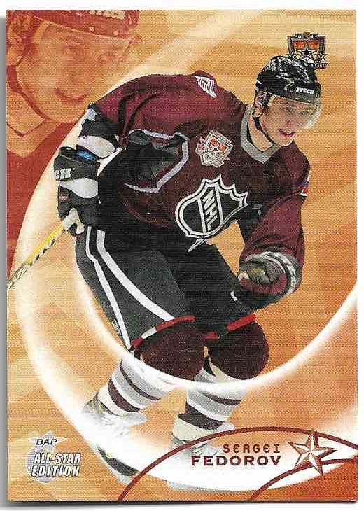 SERGEI FEDOROV 02-03 In the Game Be A Player All-Star Edition