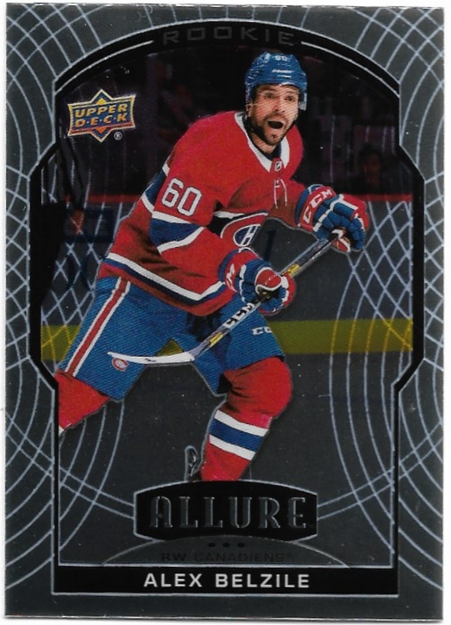 Rookie ALEX BELZILE 20-21 UD Allure