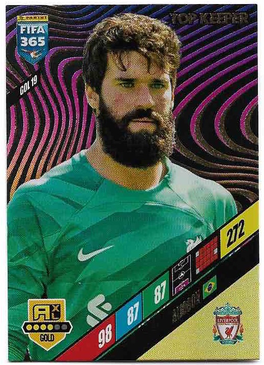 Top Keeper ALISSON 2024 Panini FIFA 365