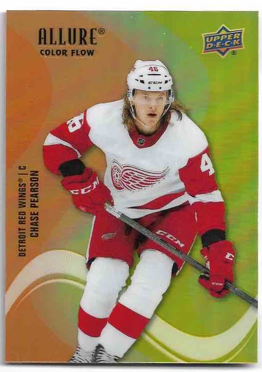 Rookie Red-Orange Color Flow CHASE PEARSON 22-23 UD Allure