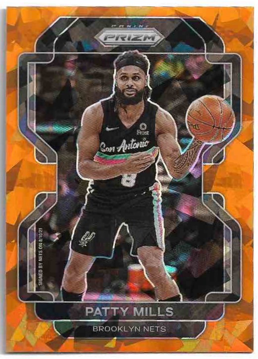 Orange Ice Prizm PATTY MILLS 21-22 Panini Prizm Basketball