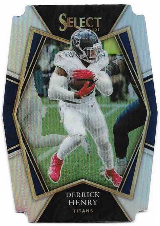 Silver Prizm Premier Level DERRICK HENRY 2021 Panini Select Football