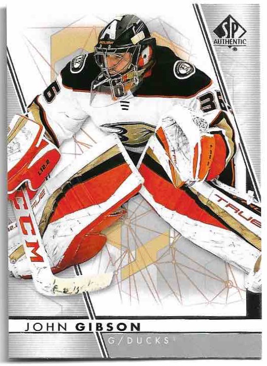 JOHN GIBSON 22-23 UD SP Authentic