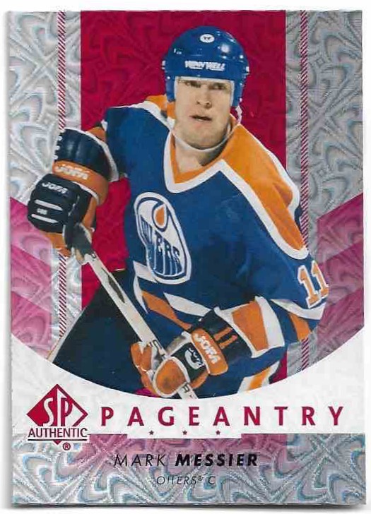 Red Pageantry MARK MESSIER 22-23 UD SP Authentic