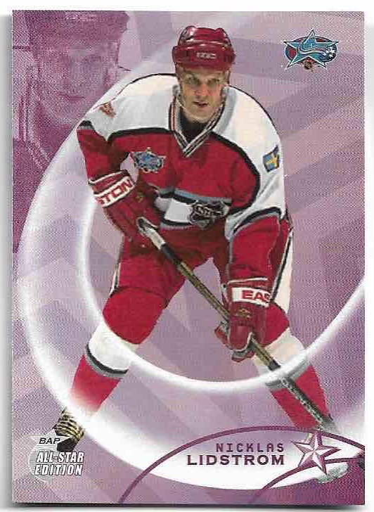 NICKLAS LIDSTROM 02-03 In the Game Be A Player All-Star Edition