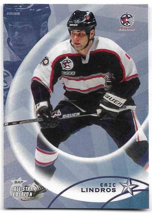 ERIC LINDROS 02-03 In the Game Be A Player All-Star Edition